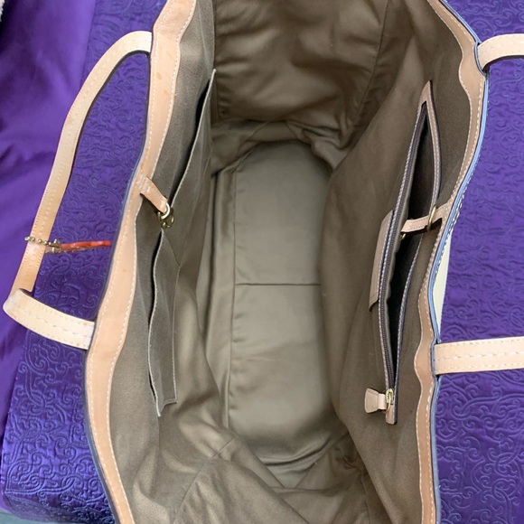 Limited edition Coach Jumbo Tye Dye Tote/Beach Bag - Picture 5 of 14